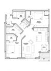 2 Bedroom Floor Plan